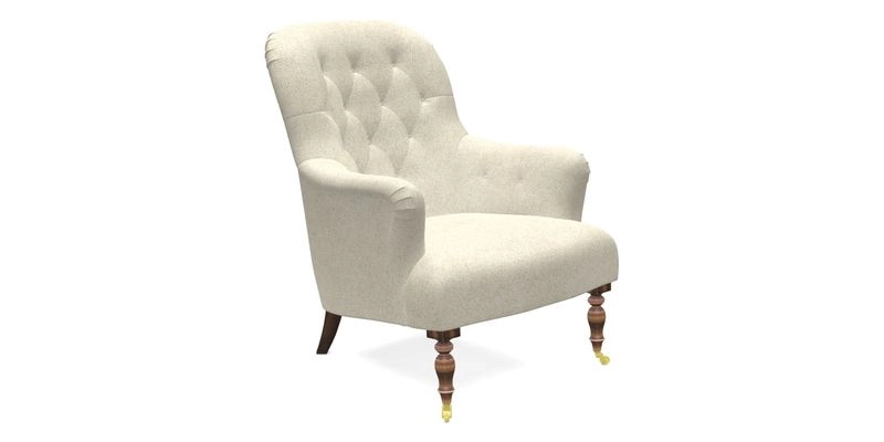 Tisbury Chair in House Clever Velvet Henna