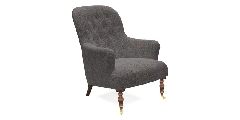Tisbury Chair in House Clever Velvet Henna