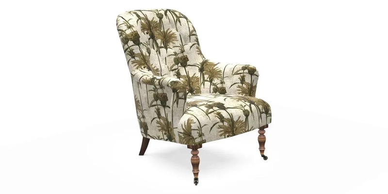 Tisbury Chair in House Clever Velvet Henna