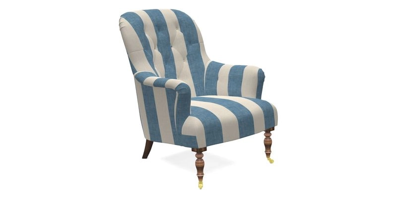 Tisbury Chair in House Clever Velvet Henna