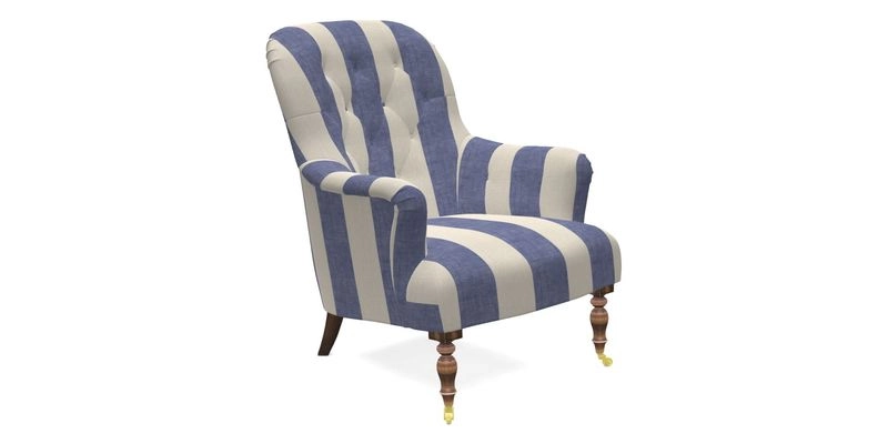 Tisbury Chair in House Clever Velvet Henna