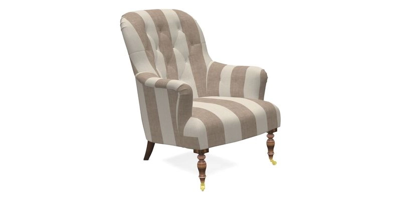 Tisbury Chair in House Clever Velvet Henna