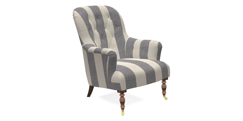 Tisbury Chair in House Clever Velvet Henna
