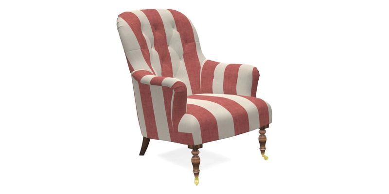 Tisbury Chair in House Clever Velvet Henna