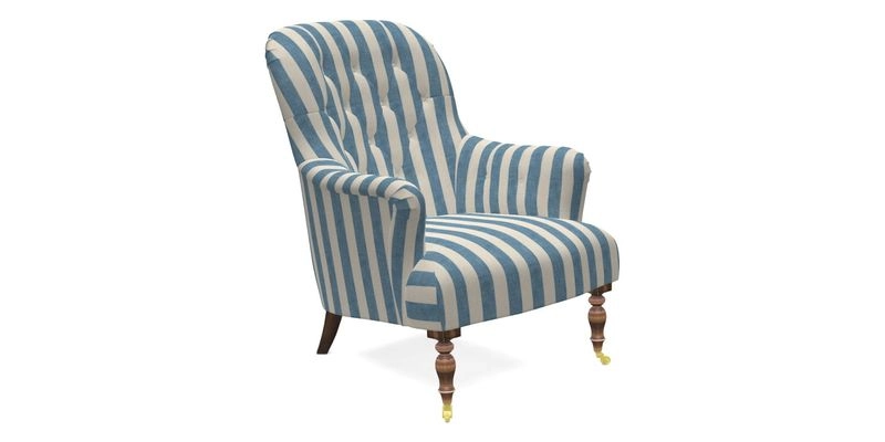 Tisbury Chair in House Clever Velvet Henna