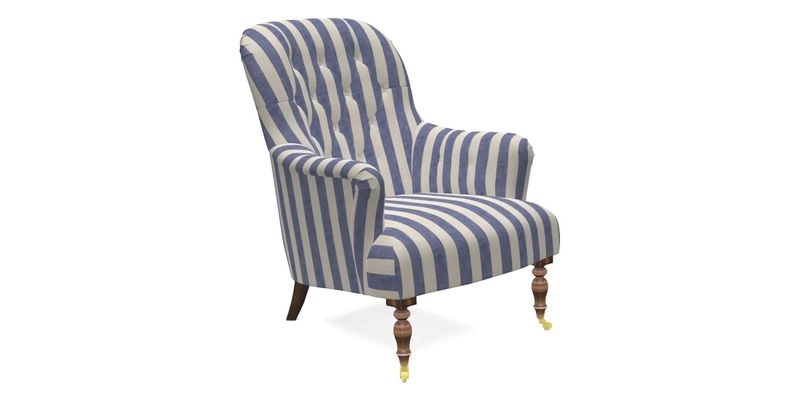 Tisbury Chair in House Clever Velvet Henna