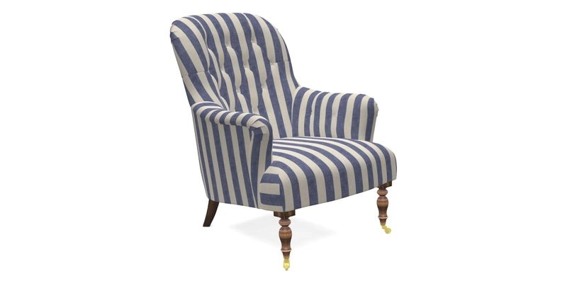 Tisbury Chair in House Clever Velvet Henna