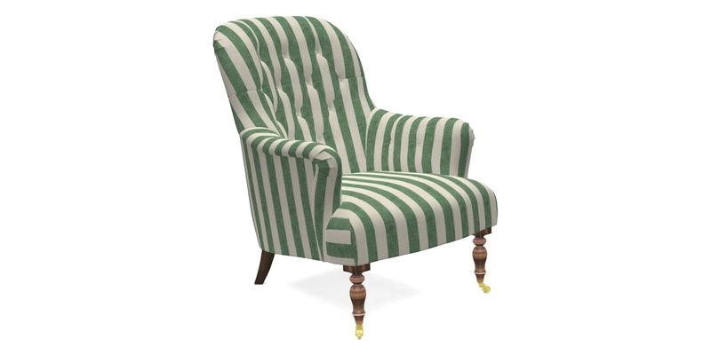 Tisbury Chair in House Clever Velvet Henna