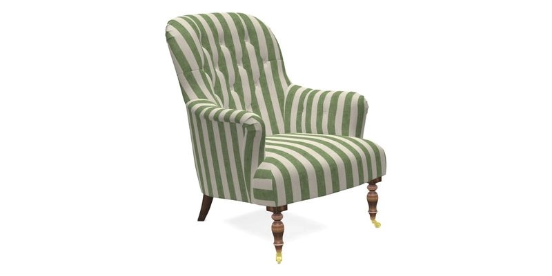 Tisbury Chair in House Clever Velvet Henna
