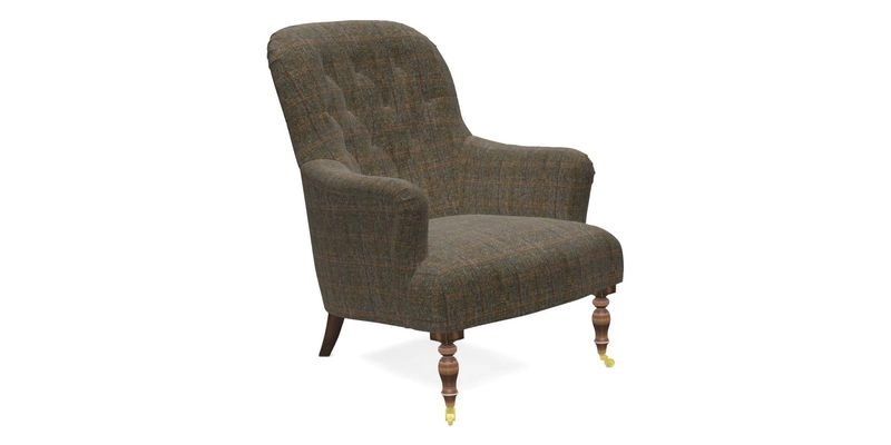 Tisbury Chair in House Clever Velvet Henna