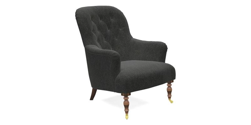 Tisbury Chair in House Clever Velvet Henna