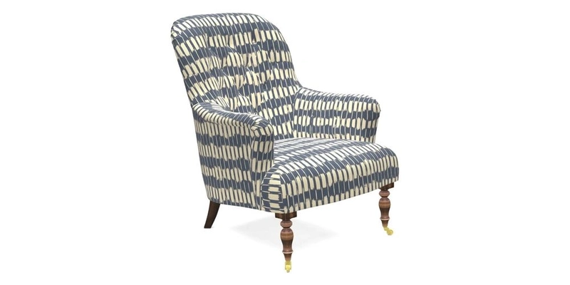 Tisbury Chair in House Clever Velvet Henna