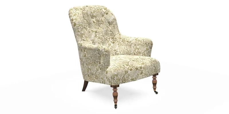 Tisbury Chair in House Clever Velvet Henna