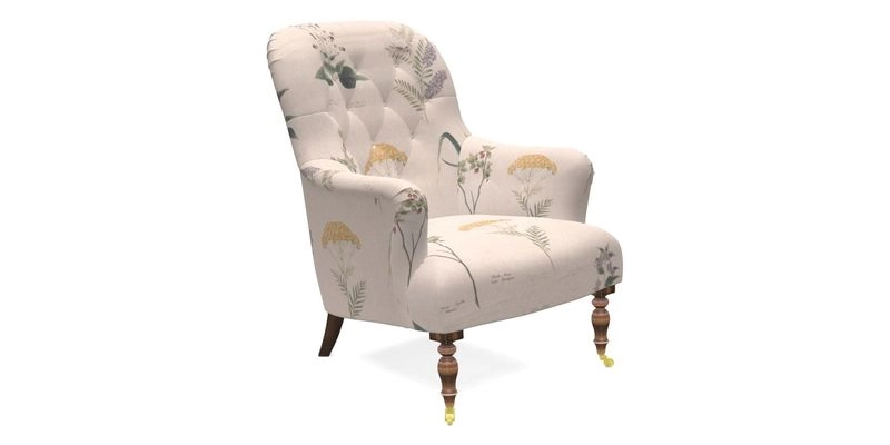 Tisbury Chair in House Clever Velvet Henna