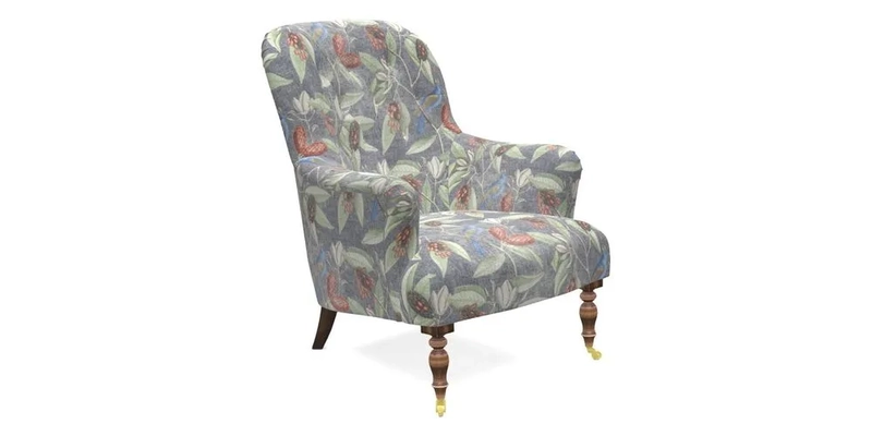 Tisbury Chair in House Clever Velvet Henna