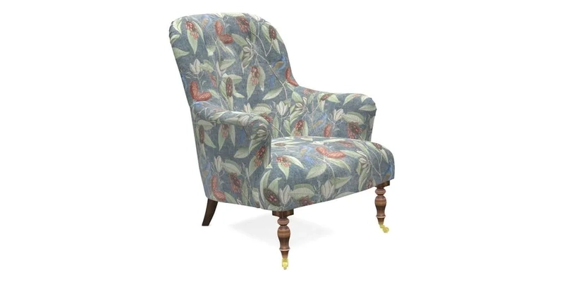 Tisbury Chair in House Clever Velvet Henna