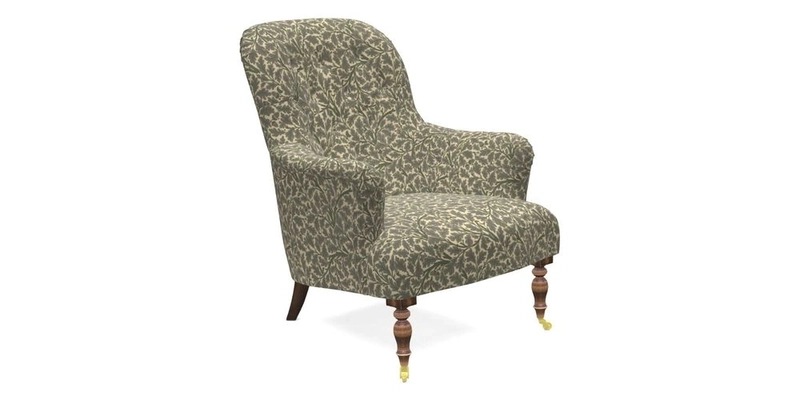 Tisbury Chair in House Clever Velvet Henna