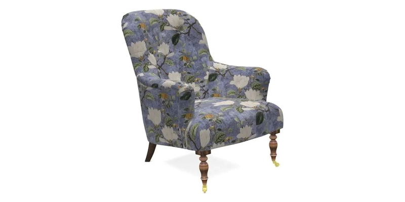 Tisbury Chair in House Clever Velvet Henna
