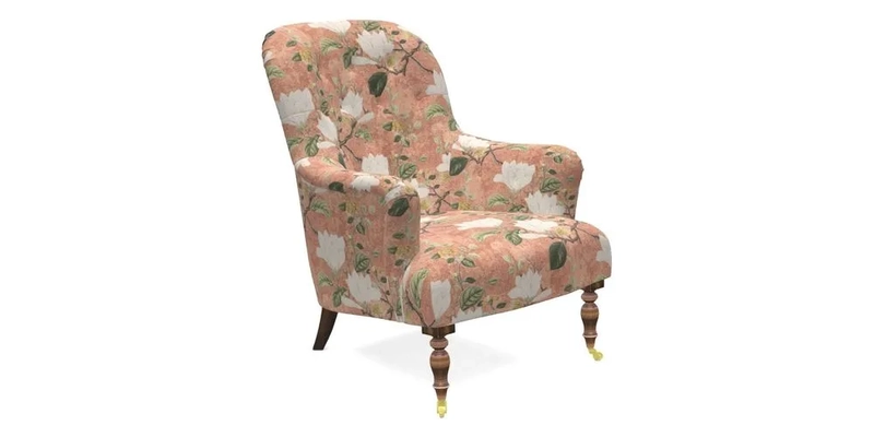 Tisbury Chair in House Clever Velvet Henna