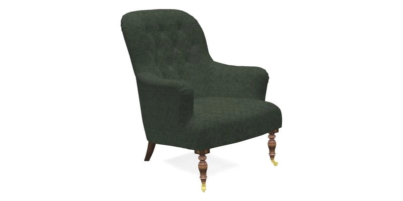 Tisbury Chair in House Clever Velvet Henna