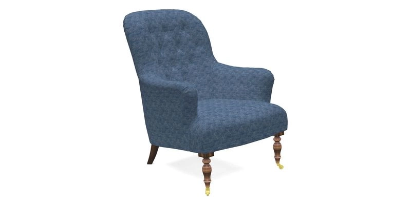 Tisbury Chair in House Clever Velvet Henna