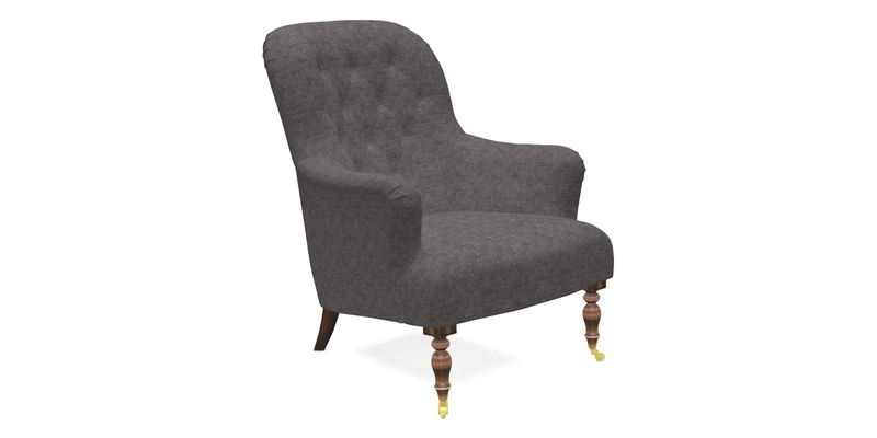 Tisbury Chair in House Clever Velvet Henna
