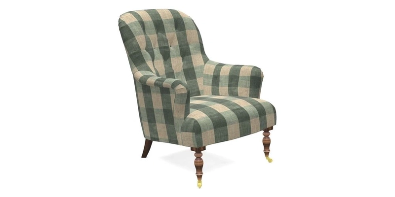 Tisbury Chair in House Clever Velvet Henna