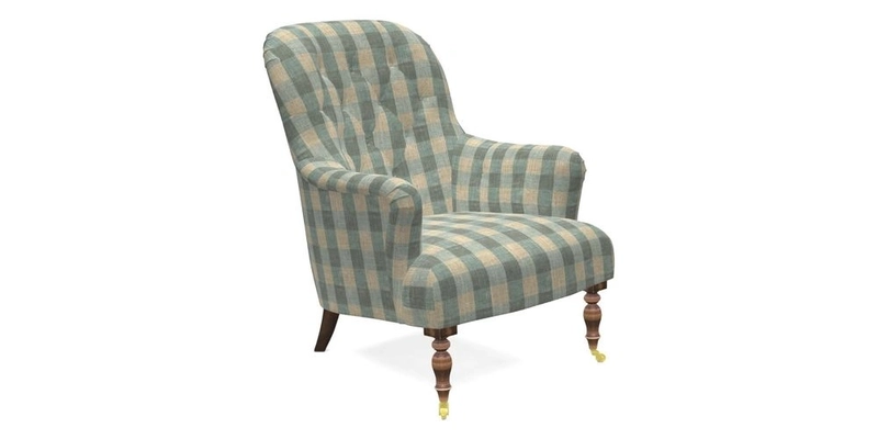 Tisbury Chair in House Clever Velvet Henna