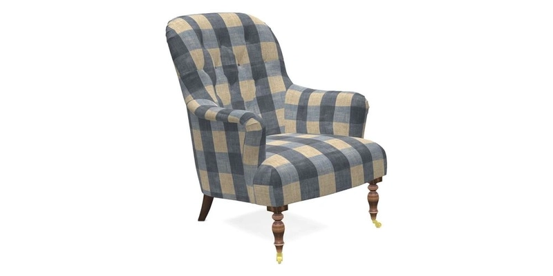 Tisbury Chair in House Clever Velvet Henna