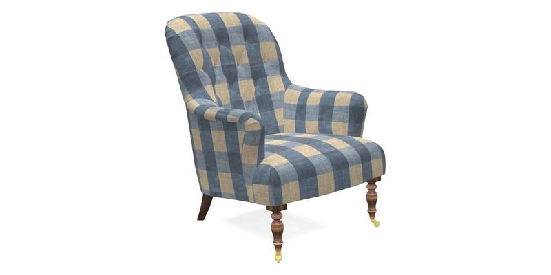 Tisbury Chair in House Clever Velvet Henna