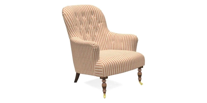 Tisbury Chair in House Clever Velvet Henna