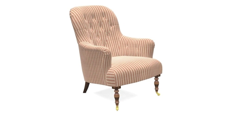 Tisbury Chair in House Clever Velvet Henna