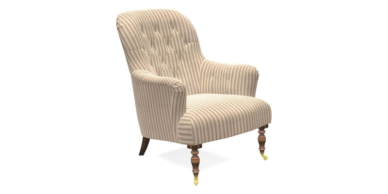 Tisbury Chair in House Clever Velvet Henna