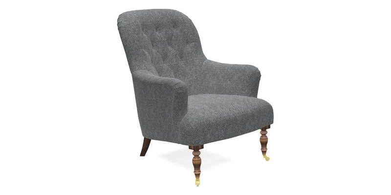 Tisbury Chair in House Clever Velvet Henna