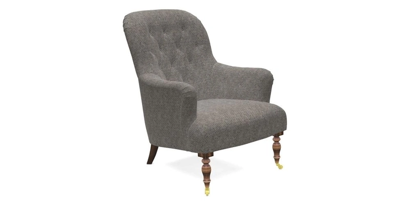 Tisbury Chair in House Clever Velvet Henna