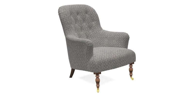 Tisbury Chair in House Clever Velvet Henna