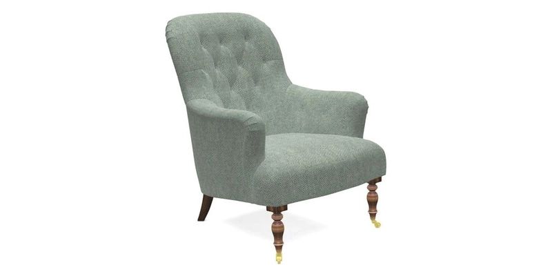 Tisbury Chair in House Clever Velvet Henna