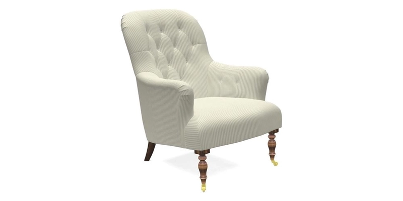 Tisbury Chair in House Clever Velvet Henna