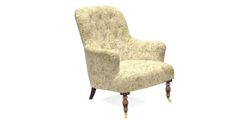 Tisbury Chair in House Clever Velvet Henna