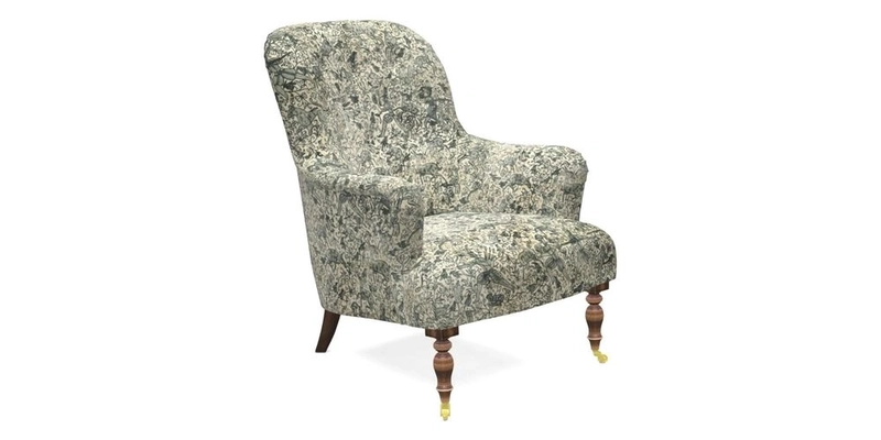 Tisbury Chair in House Clever Velvet Henna