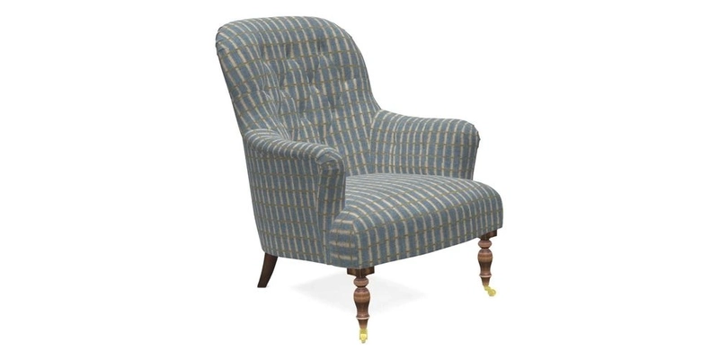 Tisbury Chair in House Clever Velvet Henna