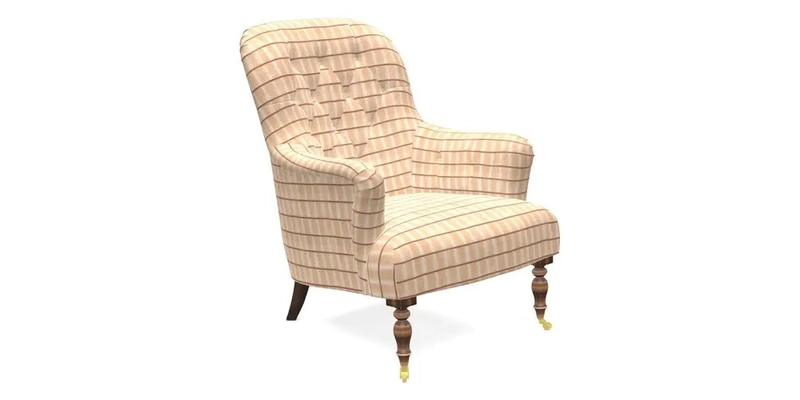 Tisbury Chair in House Clever Velvet Henna