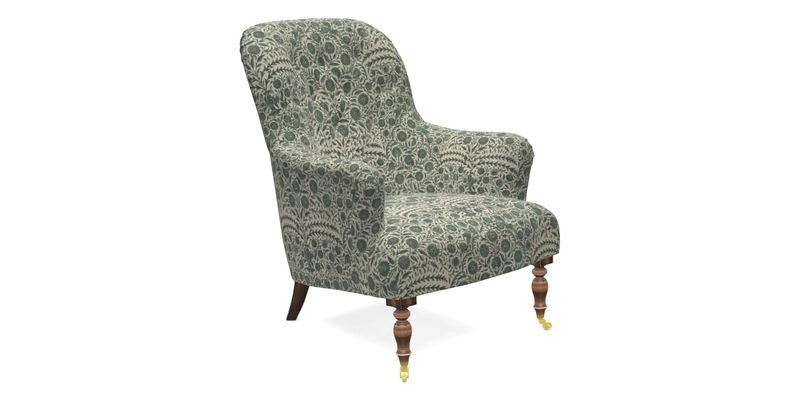 Tisbury Chair in House Clever Velvet Henna