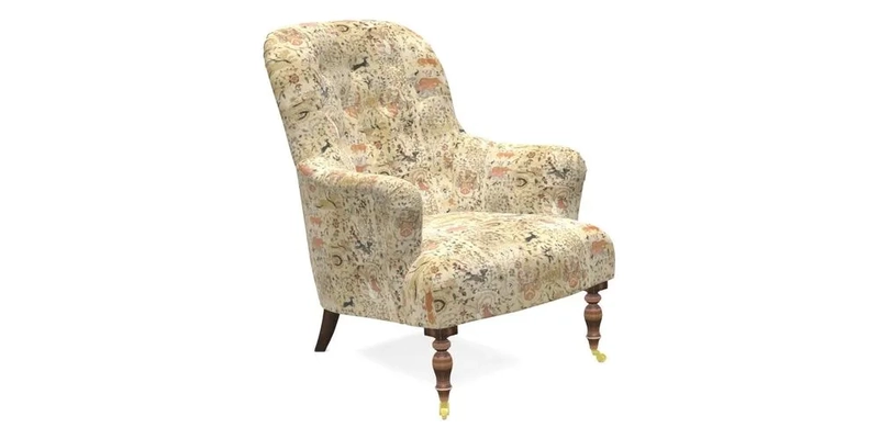 Tisbury Chair in House Clever Velvet Henna
