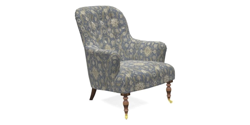 Tisbury Chair in House Clever Velvet Henna