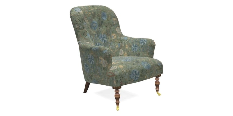 Tisbury Chair in House Clever Velvet Henna