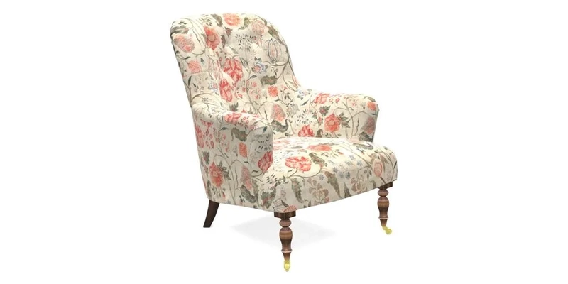 Tisbury Chair in House Clever Velvet Henna