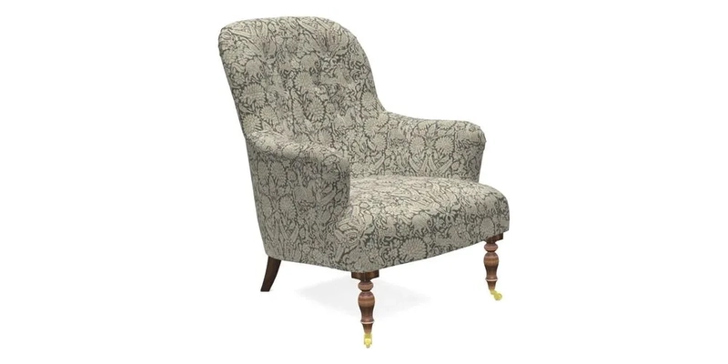 Tisbury Chair in House Clever Velvet Henna