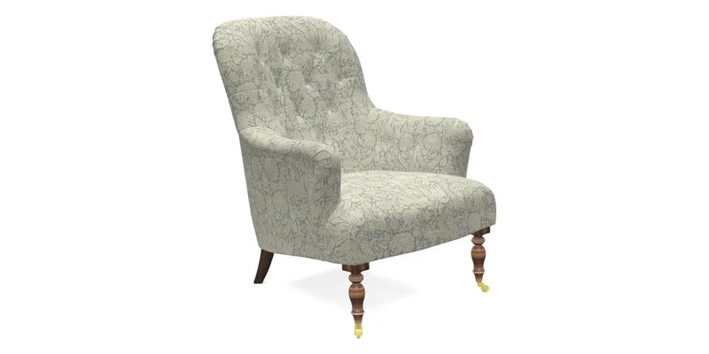 Tisbury Chair in House Clever Velvet Henna