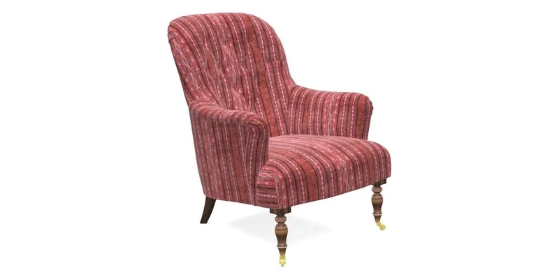 Tisbury Chair in House Clever Velvet Henna